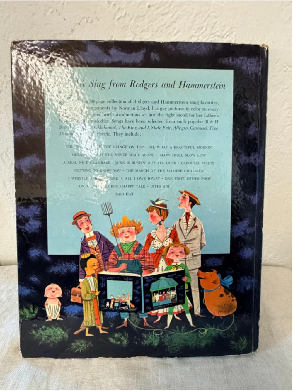 1961 Songs We Sing Rodgers Hammerstein Big Golden Book Vintage Sheet Music